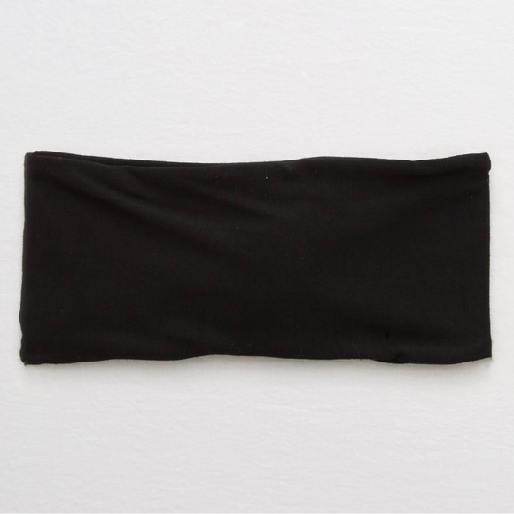 AERIE Top Knot Headband (black) - Picture 2 of 6